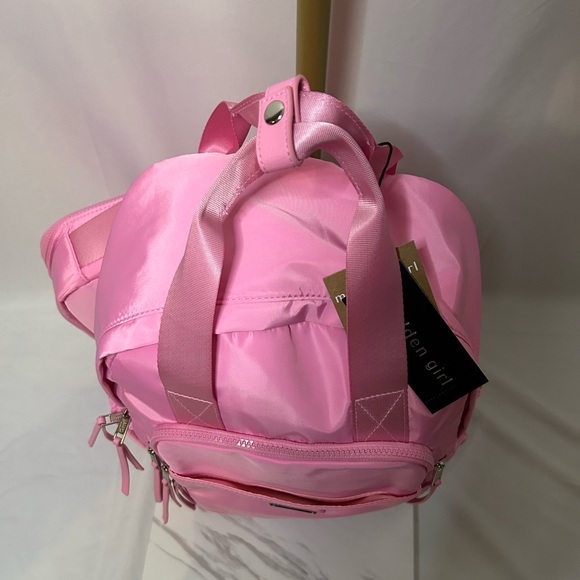 *New* Steve Madden (Madden Girl) Pink Backpack and Lunch Box Set - Picture 6 of 16